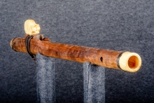 Walnut Native American Flute, Minor, Mid A-4, #Q1C (6)